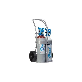 ALbee FLAME DUO autogeen set (Zuurstof/Acetyleen/Trolley) 11 liter