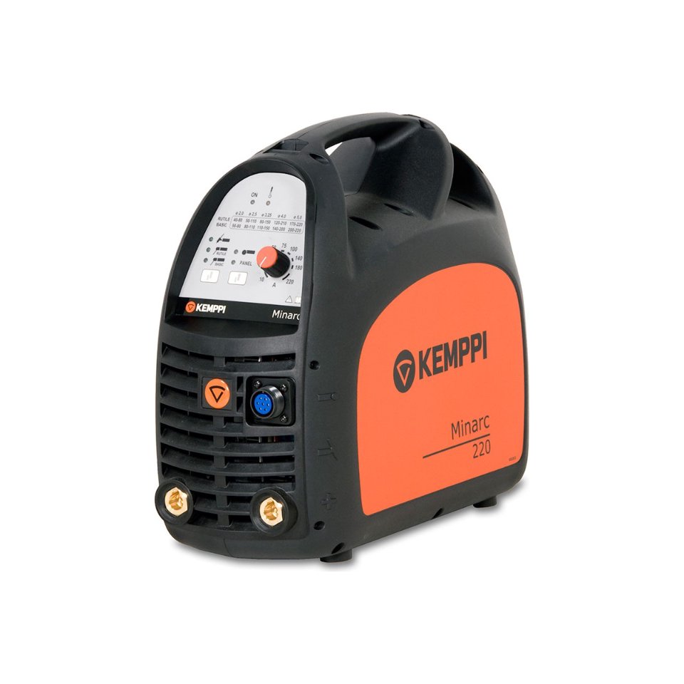 Kemppi Minarc 220 elektrode lasapparaat (MMA) met kabels